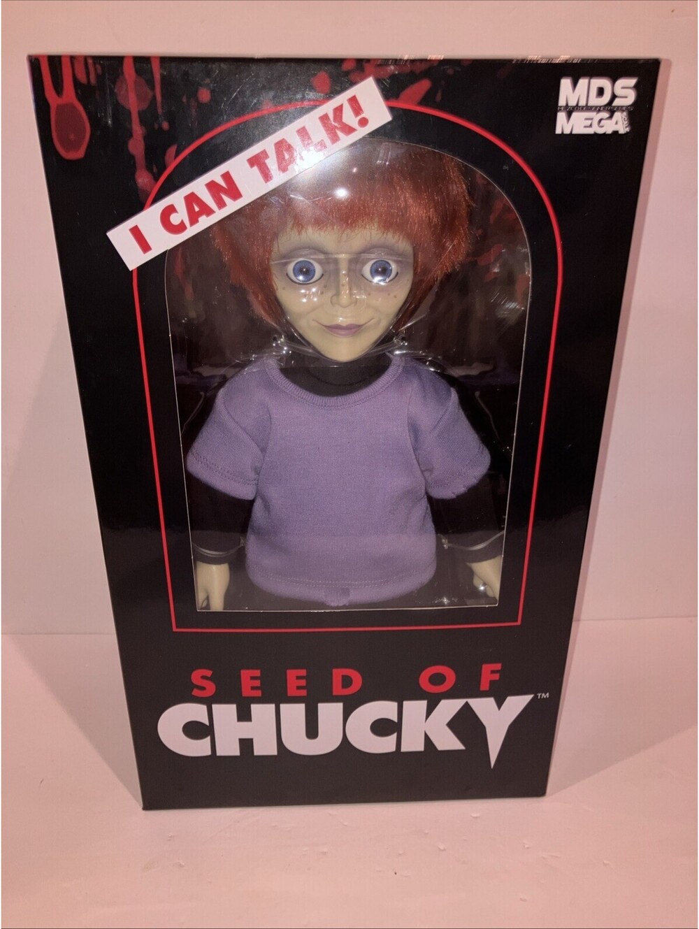 Seed Of Chucky Child's Play 15" Mega Scale Glen Talking Doll Mezco NEW in Box